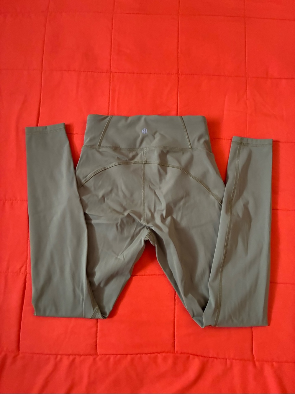 Lululemon Leggings Womens 8 green High Rise Athletic Activewear Gym